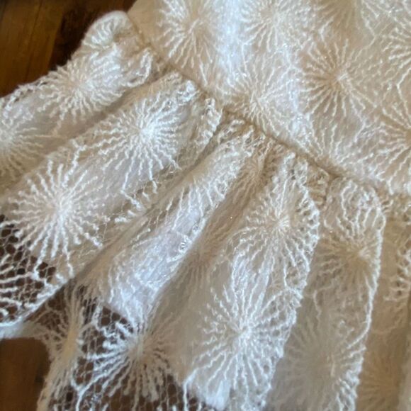 Genuine Kids Oshkosh Boho Lace Off White Cream Top Infant Size18 M - Picture 5 of 16